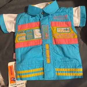 Wha Wha 2 piece shirt & jacket, 12 months